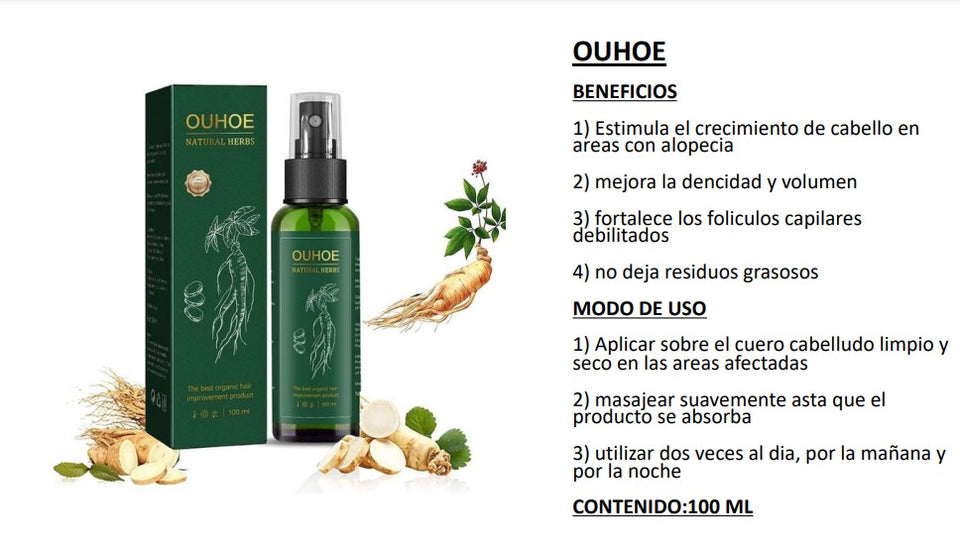 OUHOE -CRECIMIENTO DE CABELLO